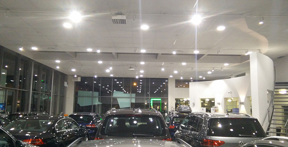 La salle d'exposition de Volkswagen subit une métamorphose - ©Voltron®